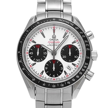 オメガ スピードマスター デイト 323.30.40.40.04.001 ホワイト/ブラック メンズ 時計 【中古】【wristwatch】