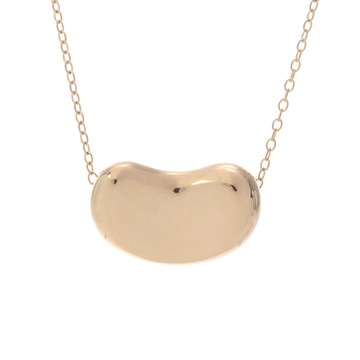 ティファニー ビーンズ ロングネックレス ゴールド 18Kイエローゴールド レディース ジュエリー 【中古】【jewelry】