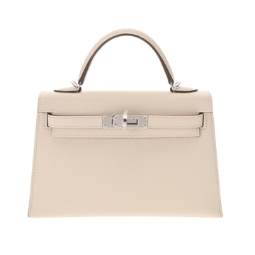 エルメス ミニケリー2 アマゾン ナタ ヴォーエプソン レディース バッグ 【中古】【bag】