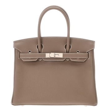 エルメス バーキン 30 エトゥープ トゴ レディース バッグ 【中古】【bag】