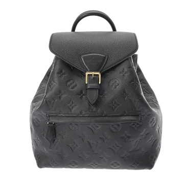 ルイ ヴィトン モノグラムアンプラント モンスリ PM ノワール M45205 レザー レディース バッグ 【中古】【bag】