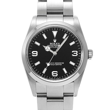 ロレックス エクスプローラー 114270 ブラック メンズ 時計 【中古】【wristwatch】