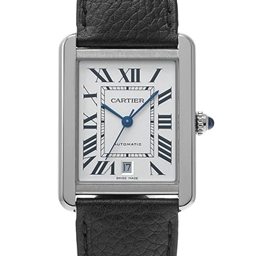 カルティエ タンク ソロ XL WSTA0029 シルバー メンズ 時計 【中古】【wristwatch】