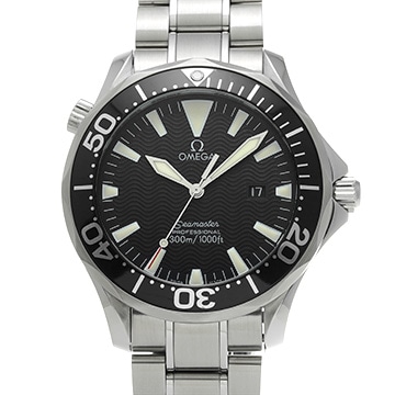 オメガ シーマスター プロフェッショナル 300 2264.50 ブラック メンズ 時計 【中古】【wristwatch】