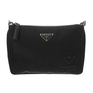 プラダ ショルダーバッグ Re-Nylon ブラック 2VH113 ナイロン レディース バッグ 【中古】【bag】