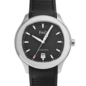 ピアジェ ポロ デイト G0A47014 ブラック メンズ 時計 【中古】【wristwatch】