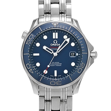 オメガ シーマスター ダイバー300 コーアクシャル 212.30.41.20.03.001 ブルー メンズ 時計 【中古】【wristwatch】