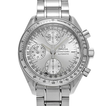 オメガ スピードマスター トリプルカレンダー 3523.30 シルバー メンズ 時計 【中古】【wristwatch】