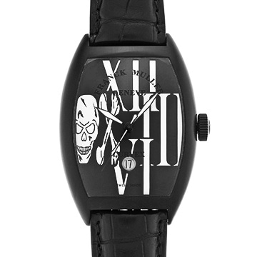 フランクミュラー トノウカーベックス ゴシック アロンジェ ノアール 8880SCDT GOTH NR ブラック メンズ 時計 【中古】【wristwatch】