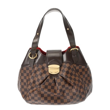 ルイ ヴィトン ダミエ システィナ MM ブラウン N41541 ダミエキャンバス レディース バッグ 【中古】【bag】