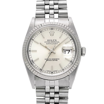 ロレックス デイトジャスト 16234 シルバー メンズ 時計 【中古】【wristwatch】