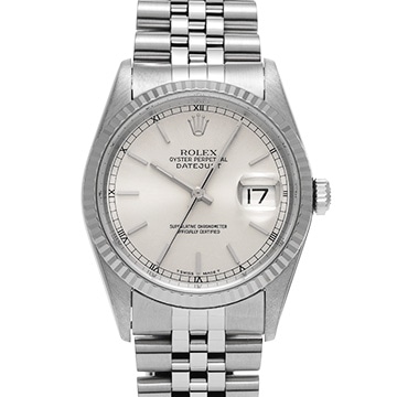 ロレックス デイトジャスト 16234 シルバー メンズ 時計 【中古】【wristwatch】