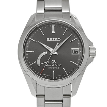 グランドセイコー スプリングドライブ SBGA073 ブラック メンズ 時計 【中古】【wristwatch】