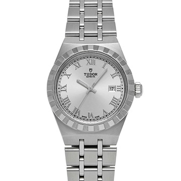 チューダー / チュードル ロイヤル デイト 28300 シルバー レディース 時計 【中古】【wristwatch】