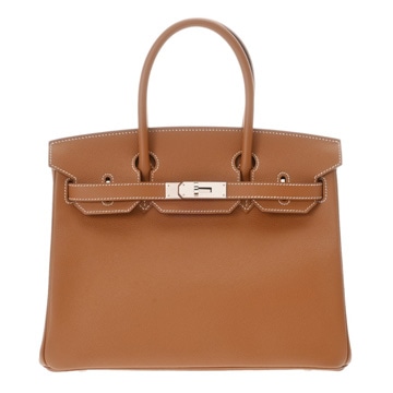 エルメス バーキン 30 ゴールド ヴォーエプソン レディース バッグ 【中古】【bag】