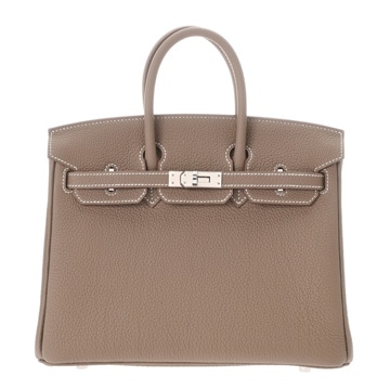 エルメス バーキン 25 エトゥープ トゴ レディース バッグ 【未使用】【bag】