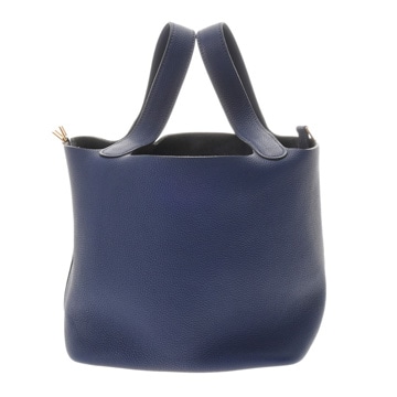 エルメス ピコタンロック MM ブルーサフィール トリヨンモーリス レディース バッグ 【中古】【bag】