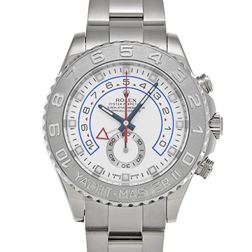 ロレックス ヨットマスターII 116689 ホワイト メンズ 時計 【中古】【wristwatch】