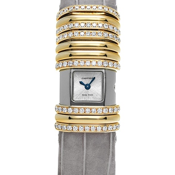 カルティエ デクラレーション WT000150 シルバー レディース 時計 【中古】【wristwatch】