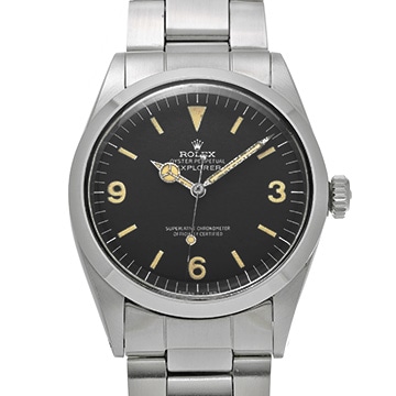 ロレックス エクスプローラー  1016 ブラック メンズ 時計 【中古】【wristwatch】