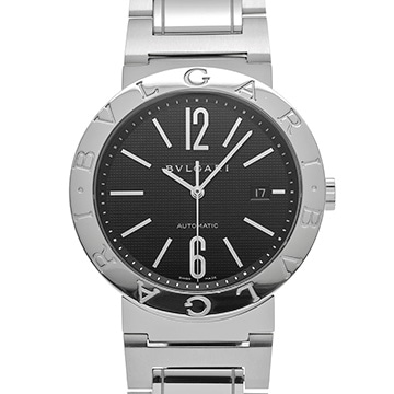ブルガリ ブルガリブルガリ BB42SS AUTO ブラック メンズ 時計 【中古】【wristwatch】