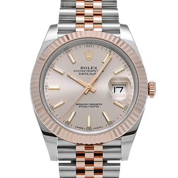 ロレックス デイトジャスト 41 126331 サンダスト メンズ 時計 【中古】【wristwatch】