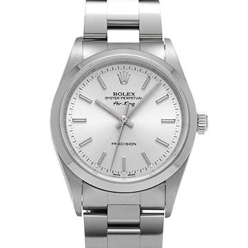ロレックス エアキング 14000 シルバー メンズ 時計 【中古】【wristwatch】