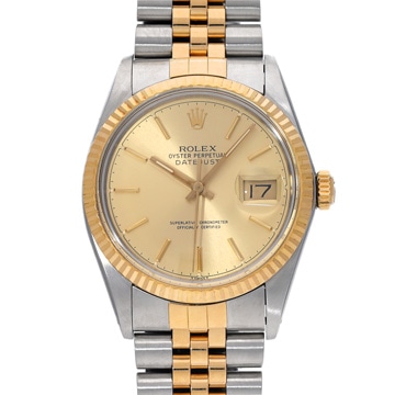 ロレックス デイトジャスト 16013 シャンパン メンズ 時計 【中古】【wristwatch】