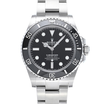 ロレックス サブマリーナ 124060 ブラック メンズ 時計 【新品】【wristwatch】