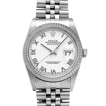 ロレックス デイトジャスト 16234 ホワイト メンズ 時計 【中古】【wristwatch】