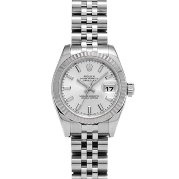 ロレックス デイトジャスト 179174 シルバー レディース 時計 【中古】【wristwatch】