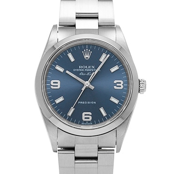 ロレックス エアキング 14000M ブルー メンズ 時計 【中古】【wristwatch】