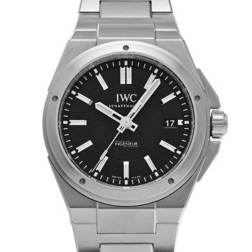 IWC インヂュニア オートマティック IW323902 ブラック メンズ 時計 【中古】【wristwatch】