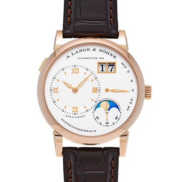 ランゲ＆ゾーネ ランゲ1 ムーンフェイズ 192.032 シルバー メンズ 時計 【中古】【wristwatch】