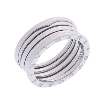 ブルガリ B.ZERO1リング #65 シルバー K18ホワイトゴールド WG レディース ジュエリー 【中古】【jewelry】