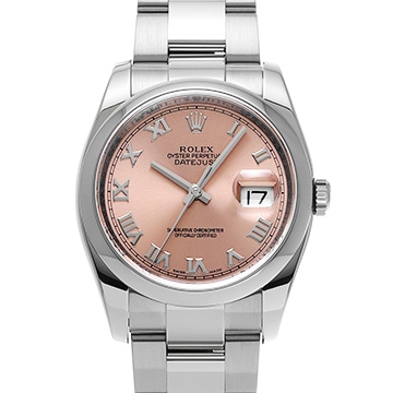ロレックス デイトジャスト 116200 ピンク メンズ 時計 【中古】【wristwatch】