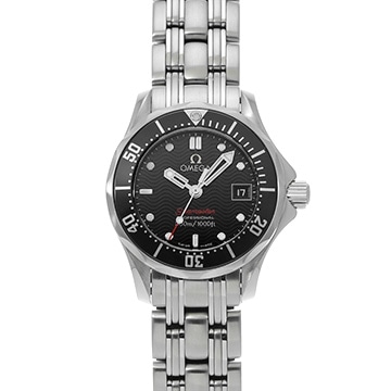 オメガ シーマスター ダイバー 300 212.30.28.61.01.001 ブラック レディース 時計 【中古】【wristwatch】