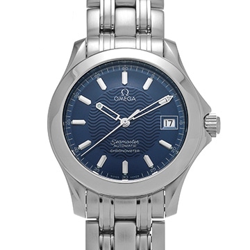 オメガ シーマスター 120 2501.81 ブルー メンズ 時計 【中古】【wristwatch】