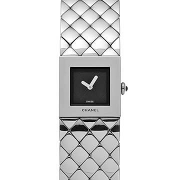 シャネル マトラッセ H0009 ブラック レディース 時計 【中古】【wristwatch】