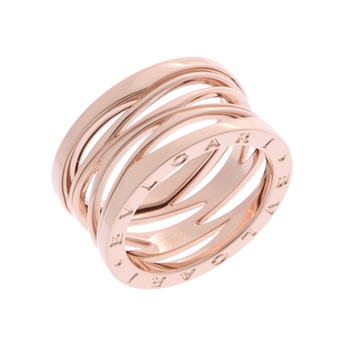 ブルガリ B.ZERO1レジェンドリング #58 ゴールド K18ピンクゴールド PG レディース ジュエリー 【中古】【jewelry】