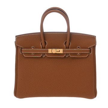 エルメス バーキン 25 ゴールド トゴ レディース バッグ 【新品】【bag】