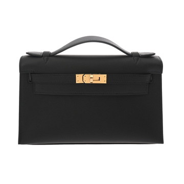 エルメス ポシェット ケリー  ブラック ヴォースイフト レディース バッグ 【未使用】【bag】