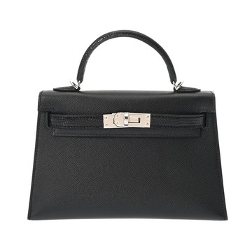 エルメス ミニケリー 2 タッチ 2WAY ブラック ヴォーマダム/リザード レディース バッグ 【新品】【bag】