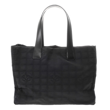 シャネル ニュートラベル トート MM ブラック A15991 ナイロン レディース バッグ 【中古】【bag】