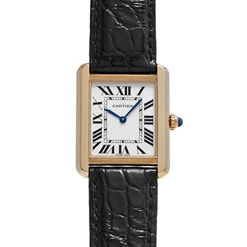 カルティエ タンクソロ SM W5200002 シルバー レディース 時計 【中古】【wristwatch】