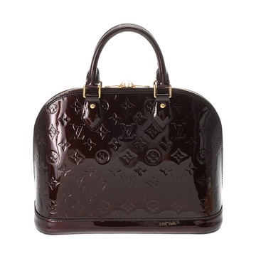 ルイ ヴィトン モノグラムヴェルニ アルマ PM アマラント M91611 ヴェルニ レディース バッグ 【中古】【bag】