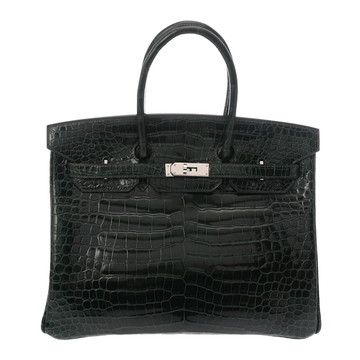 エルメス バーキン 35 グリーン系 ポロサスリセ レディース バッグ 【中古】【bag】
