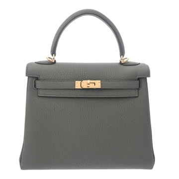 エルメス ケリー 25 内縫い 2WAY   ヴェールアマンド トゴ レディース バッグ 【未使用】【bag】