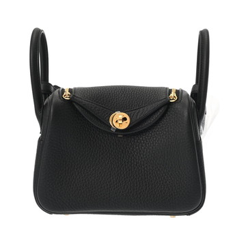エルメス リンディ ミニ 2 ブラック トリヨンクレマンス レディース バッグ 【中古】【bag】
