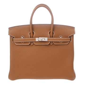 エルメス バーキン 25 ゴールド トゴ レディース バッグ 【未使用】【bag】